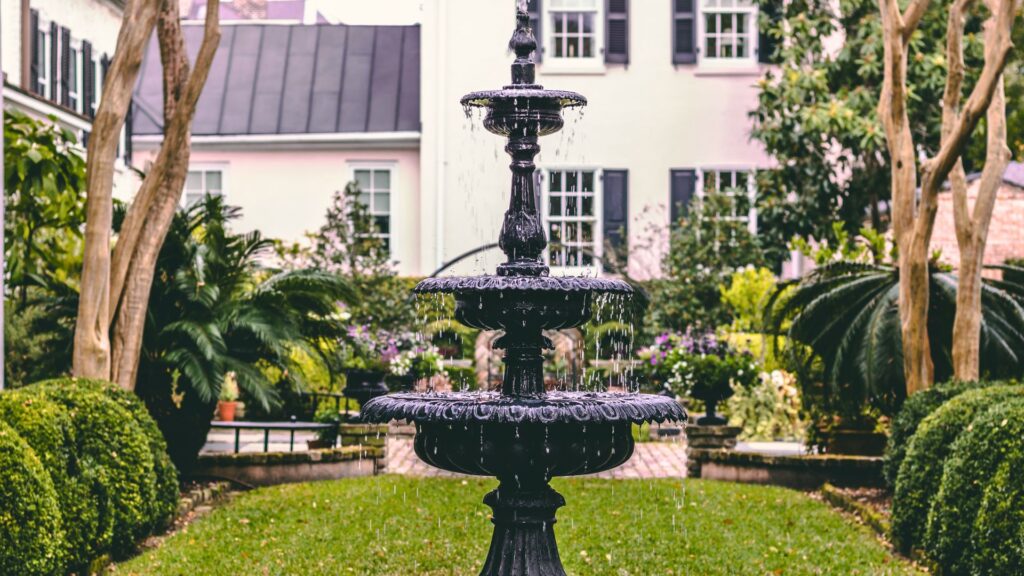 Fountain in a Garden in Charleston