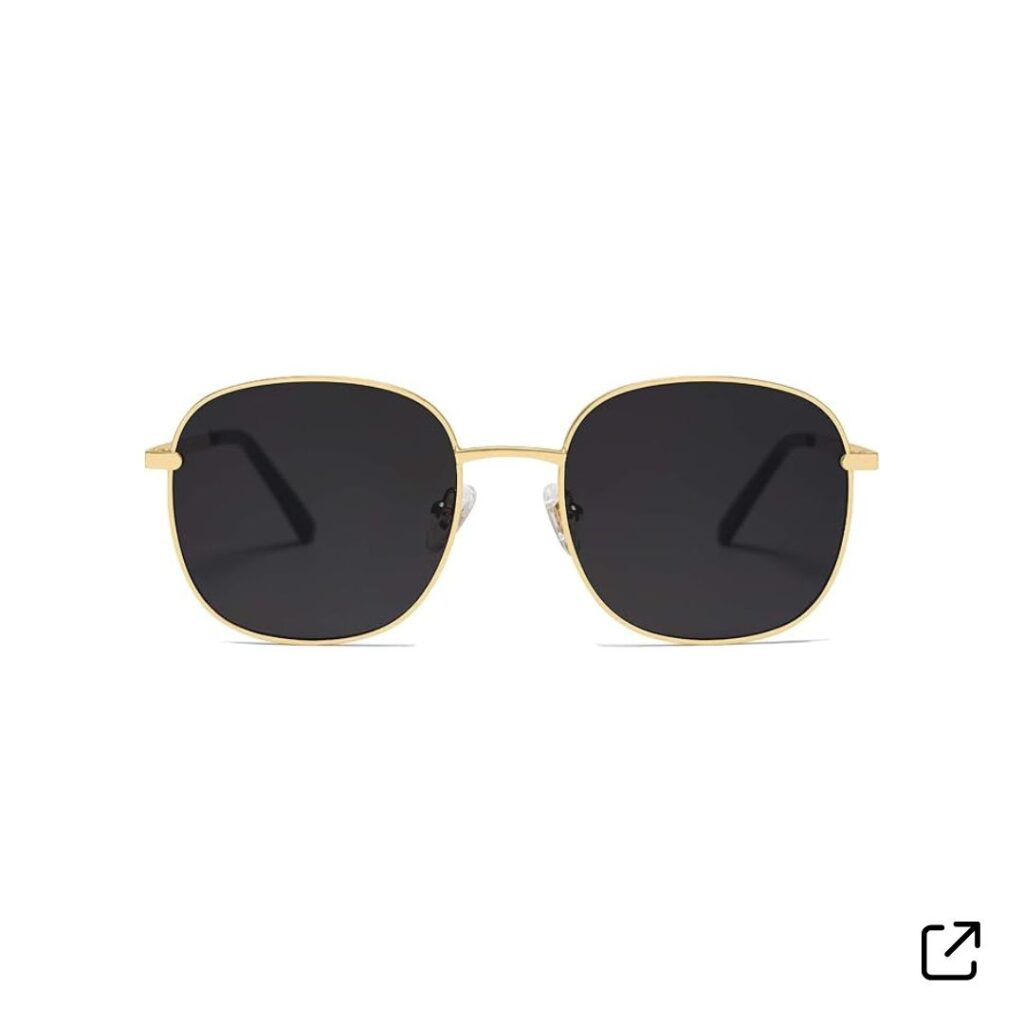 Gold Rimmed metal sunglasses
