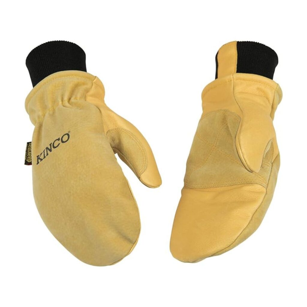 Kinco leather ski mittens