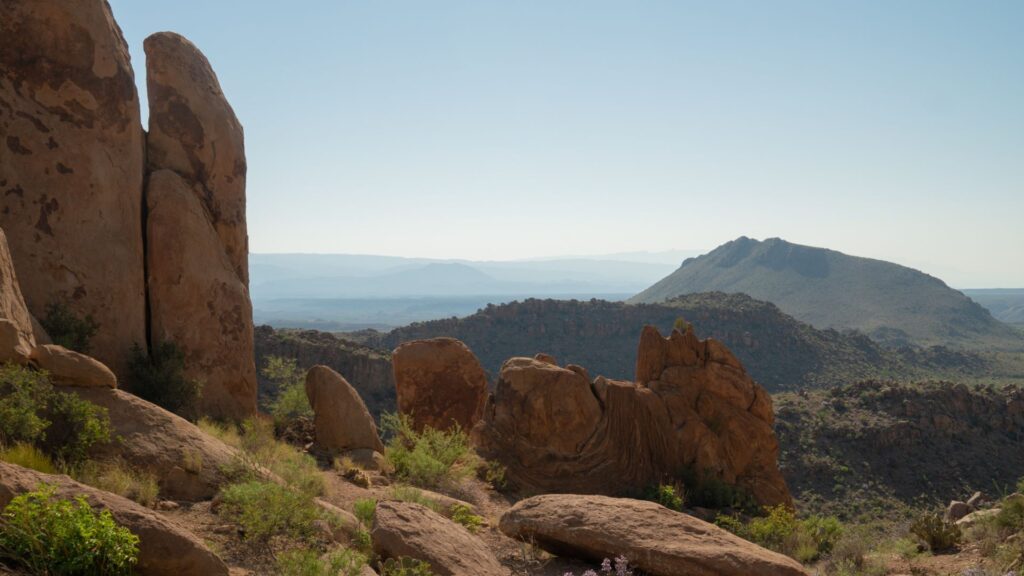 Rocks and Mountains in Big Bend National Park