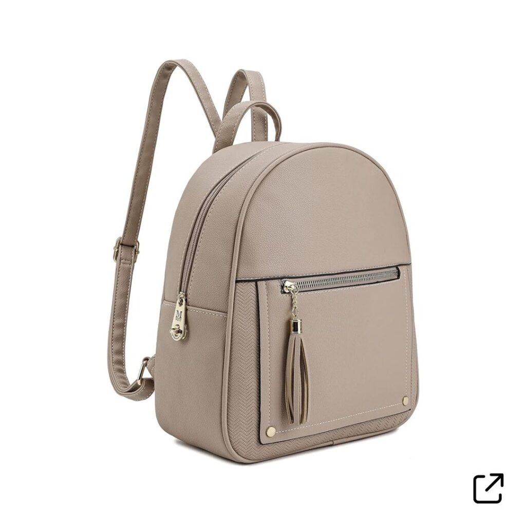 Small Backpack faux leather