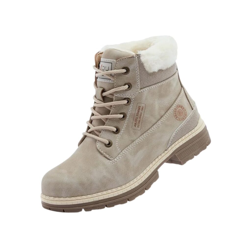 Womens Fur Lined Winter Boots