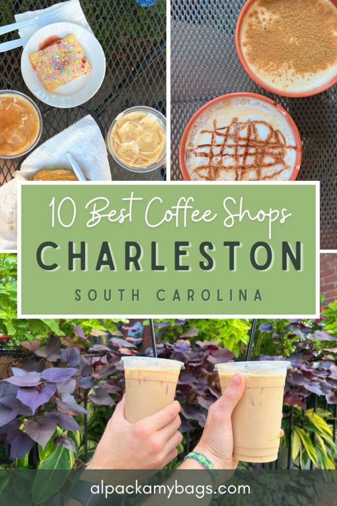 Best Coffee Shops in Charleston Pin