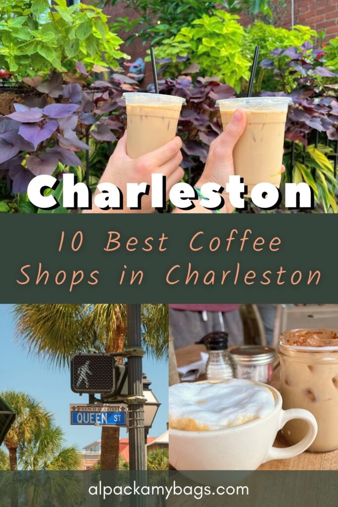 Best Coffee Shops in Charleston Pin