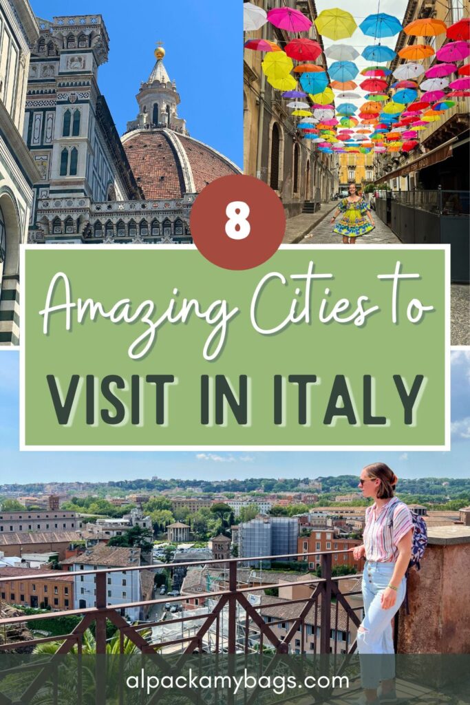 best places to visit in italy pin