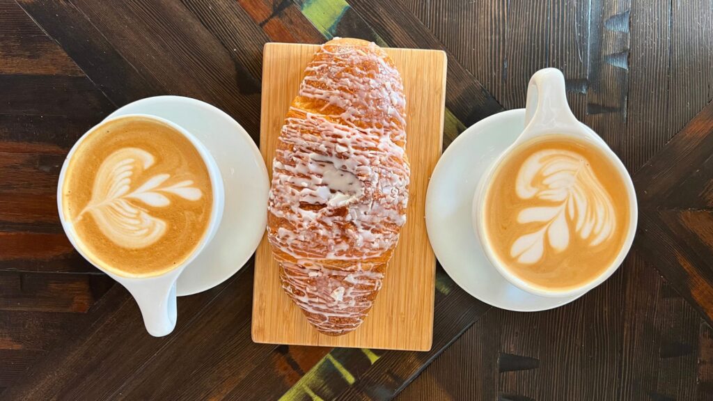 Lattes and Croissant - Best Coffee Shops in Salt Lake City