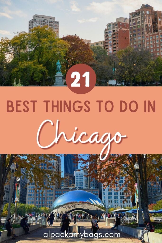 Best Things to Do in Chicago Pinterest Cover