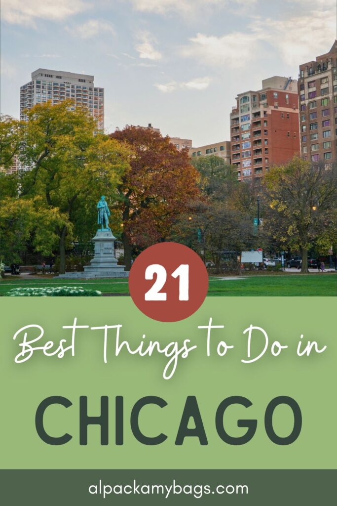 Best Things to Do in Chicago Pinterest Cover