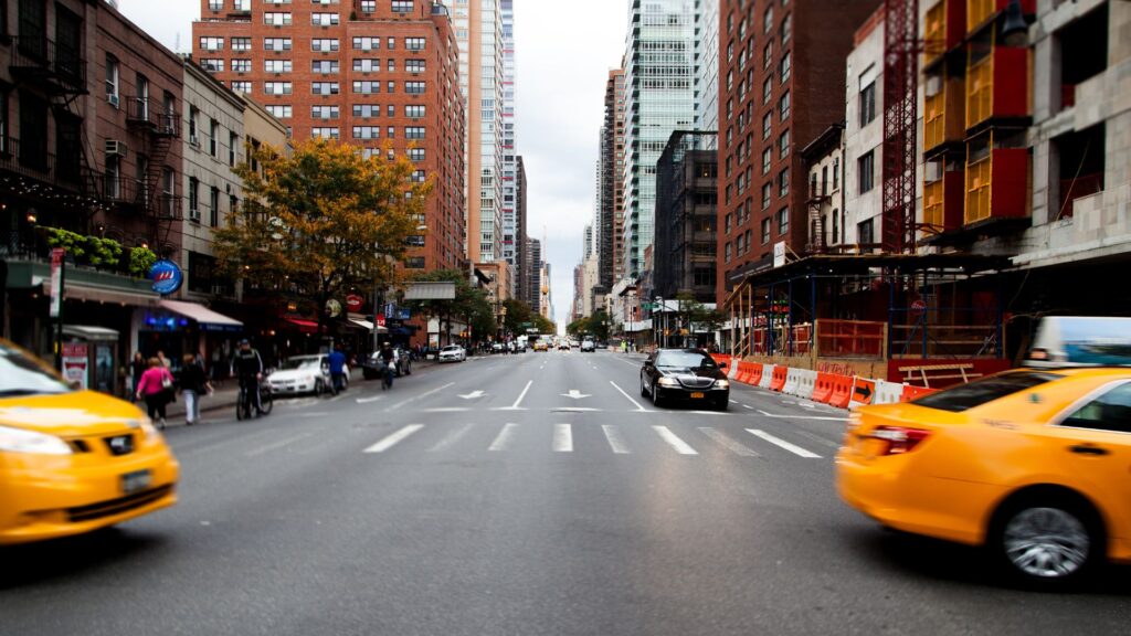 Busy street in NYC - Best Things to Do in NYC in Winter