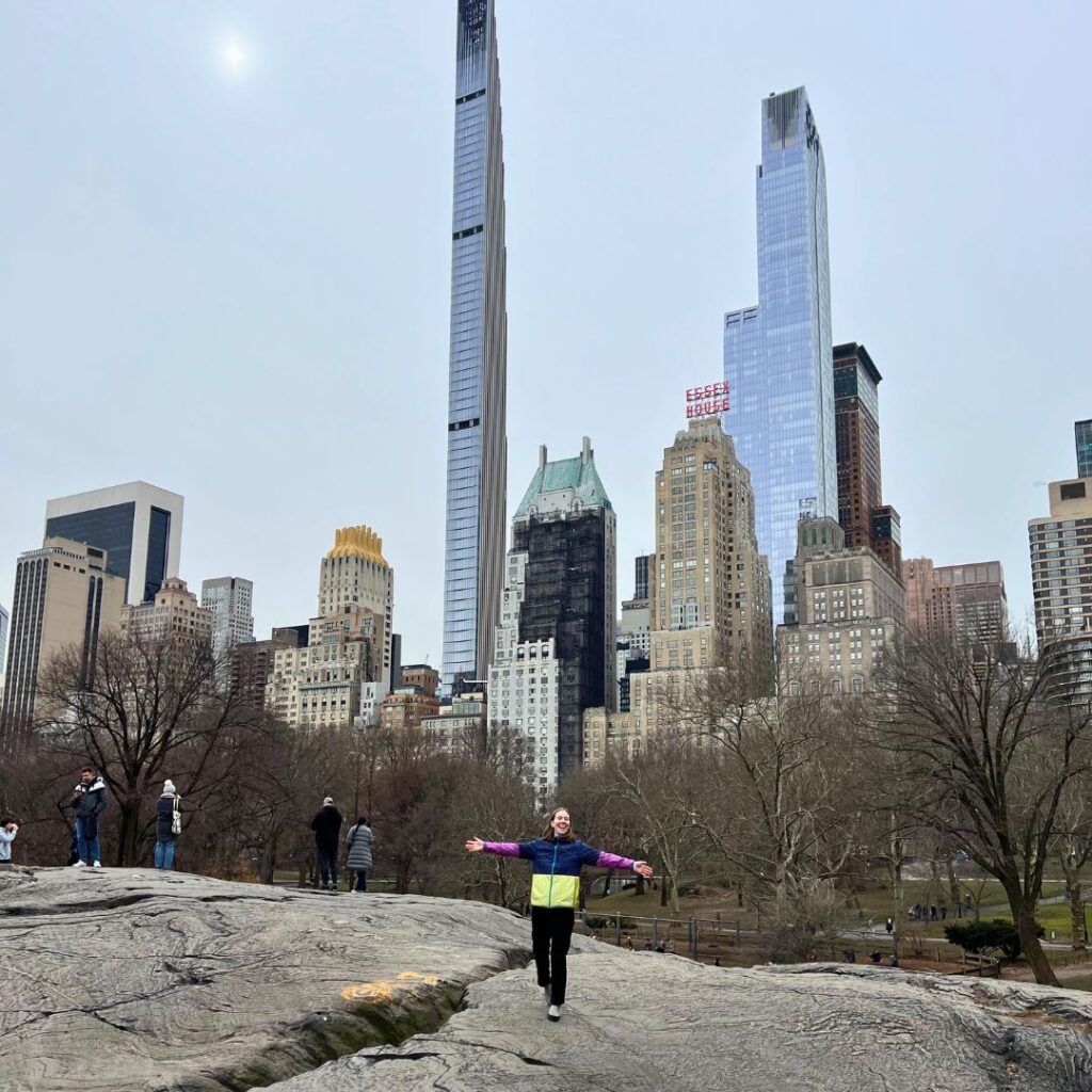 Central Park and NYC Skyline (me)