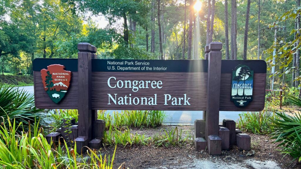 Congaree National Park Sign (Itinerary)