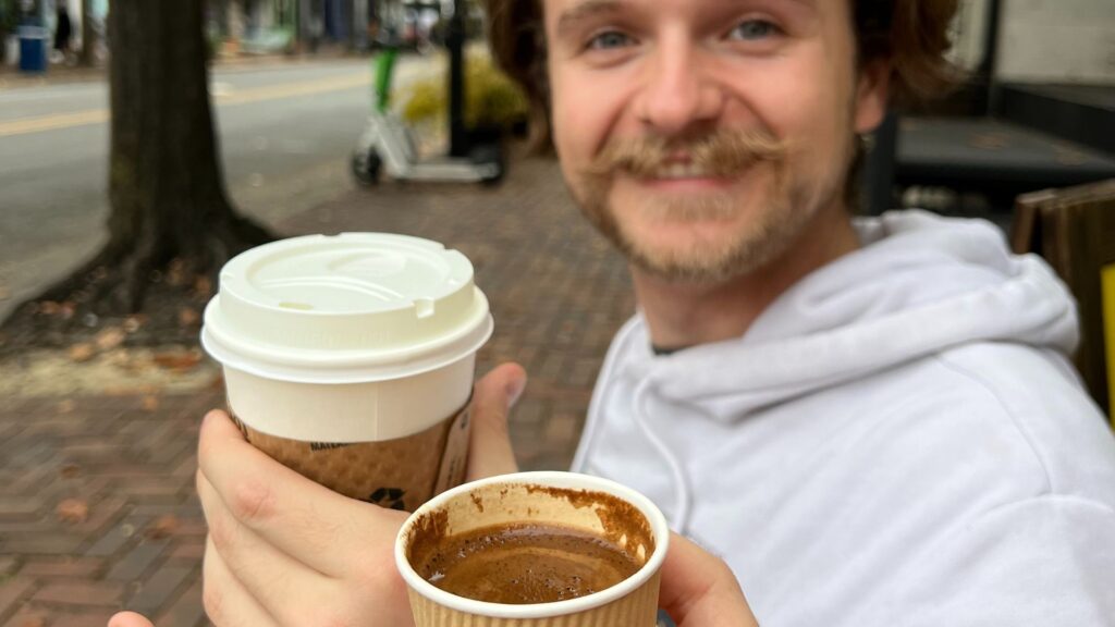 Drinks from Turkish Coffee Lady in Alexandria VA