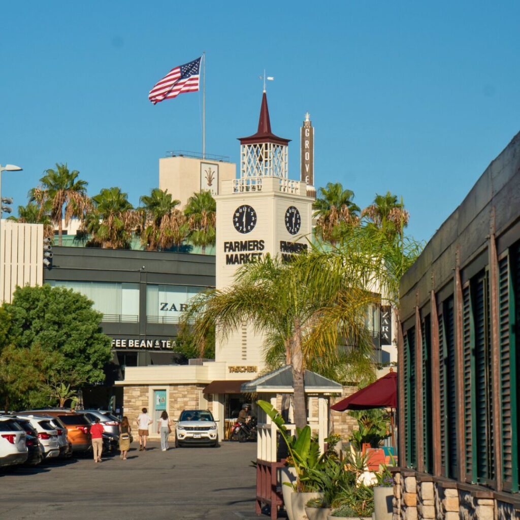 Farmers Market at the Grove in Los Angeles