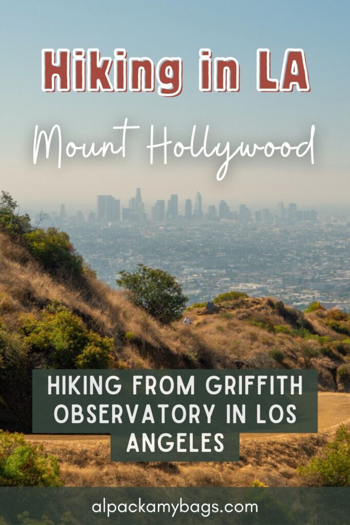 Griffith Observatory Hike Pinterest Cover