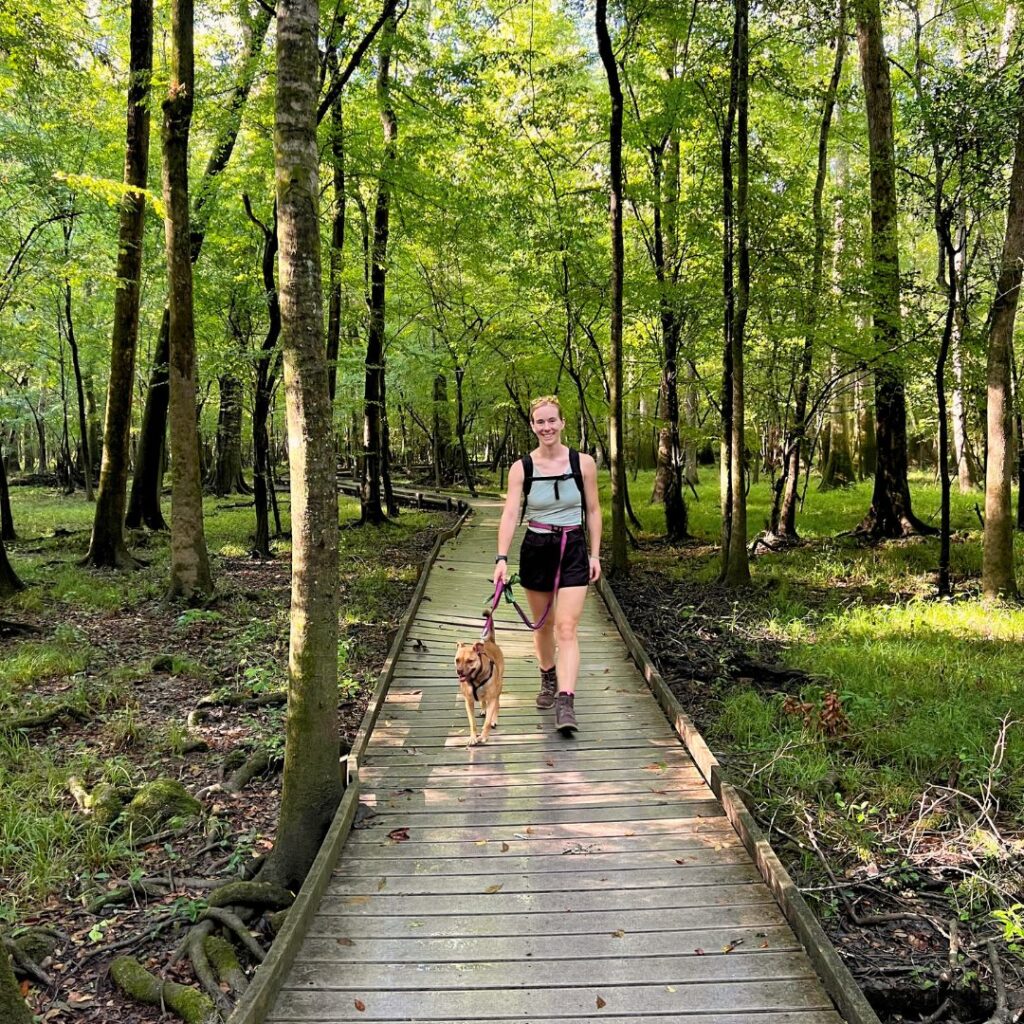 Hiking in Congaree, South Carolina