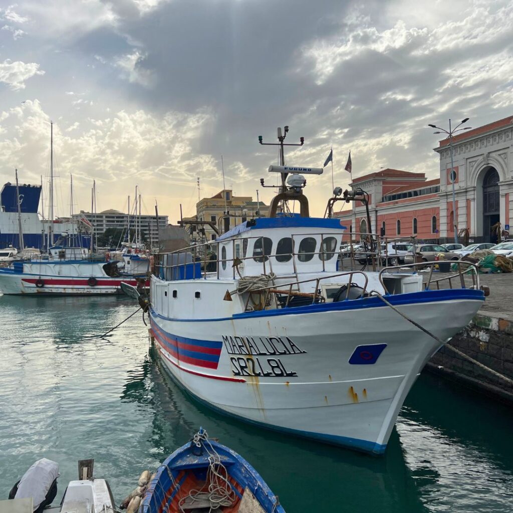 Marina in Catania Sicily