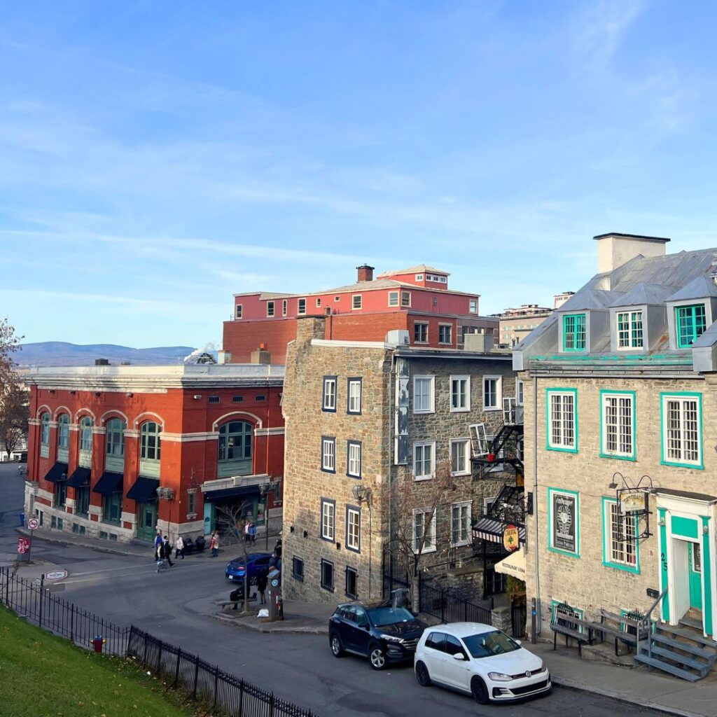 Side street in Quebec City