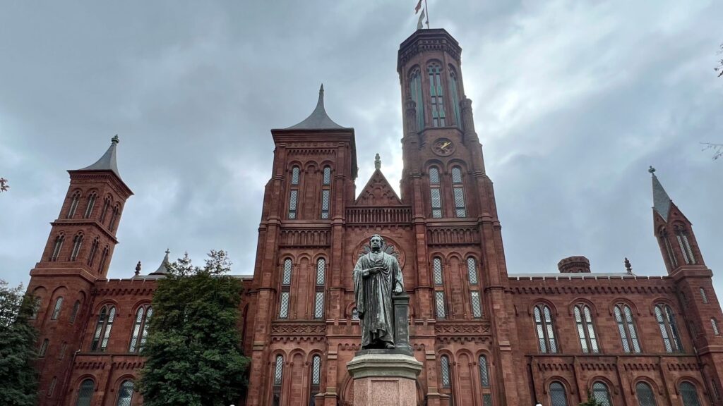 Smithsonian Building in Washington DC