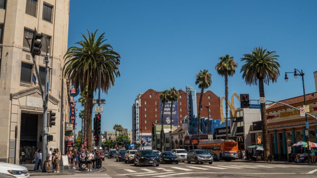 Street in Downtown Los Angeles