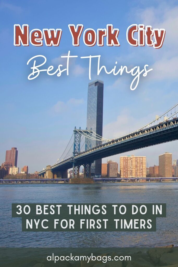 Fun Things to Do in NYC Pinterest Cover