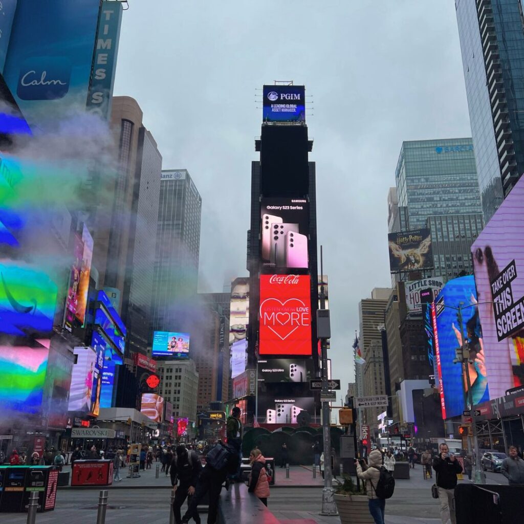 Times Square in NYC