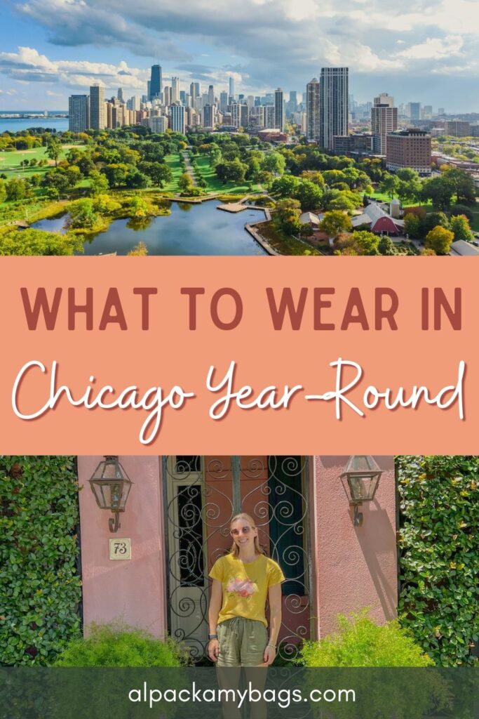 What to Wear in Chicago Pin