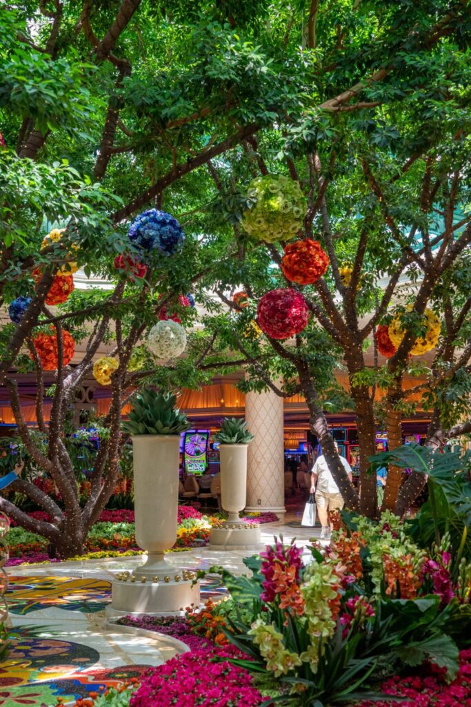 Wynn Floral Display in Las Vegas