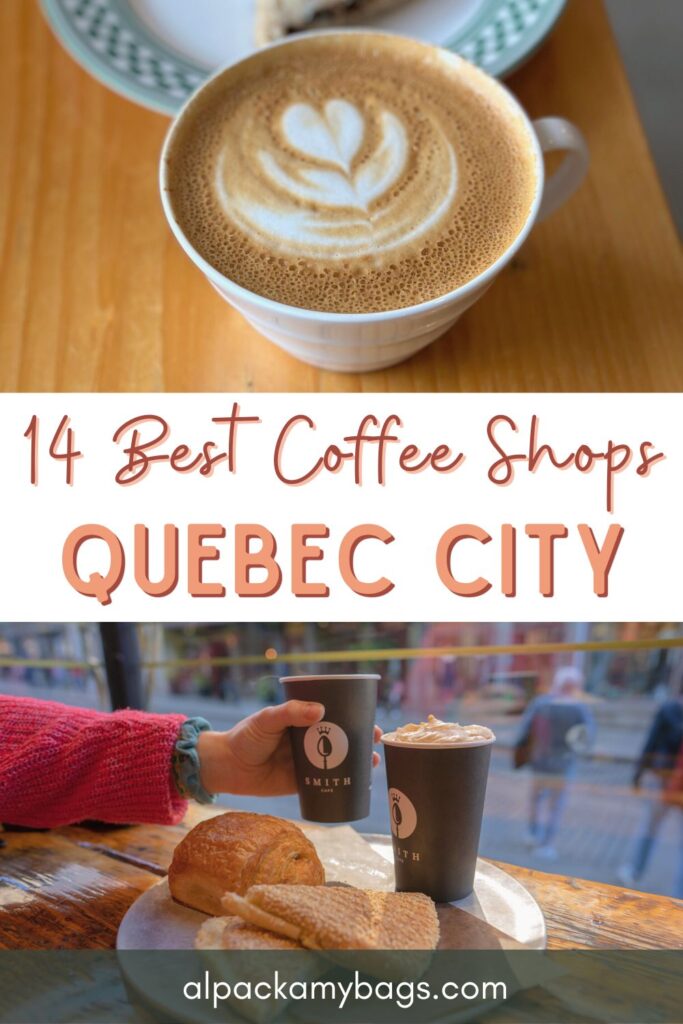 Best Coffee Shops in Quebec City Pin Cover