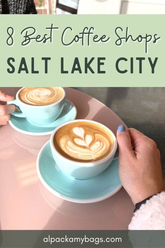 Best Coffee Shops in Salt Lake City Pin Cover