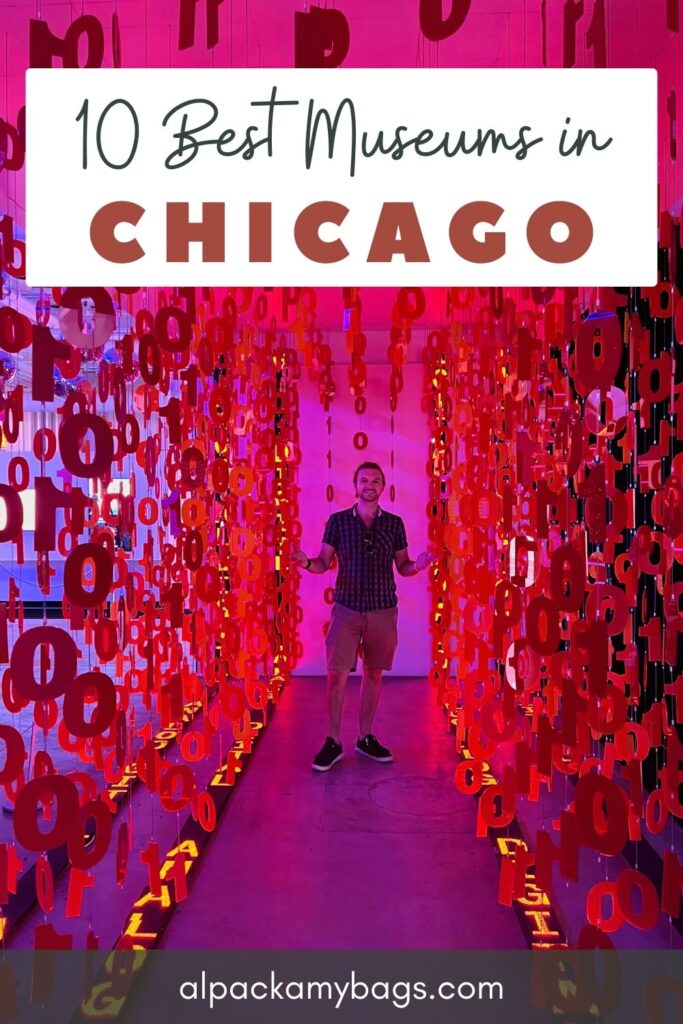 Best Museums in Chicago Pinterest Cover