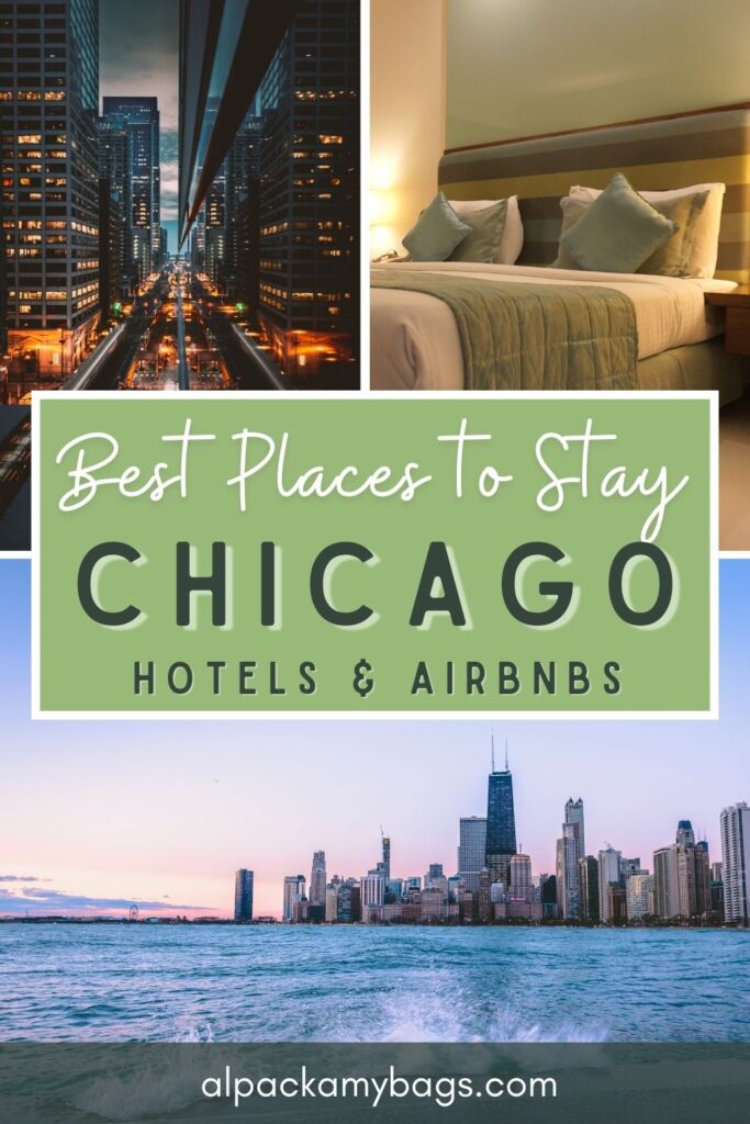 Best Places to Stay in Chicago Pinterest Cover