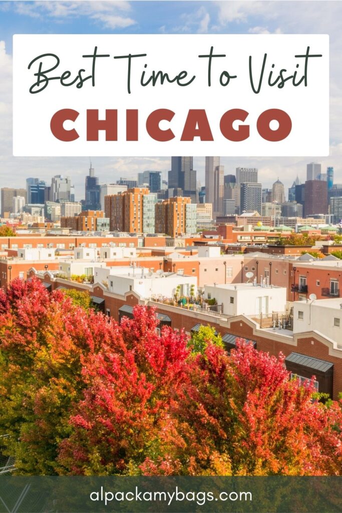 Best Time to Visit Chicago Pinterest Cover