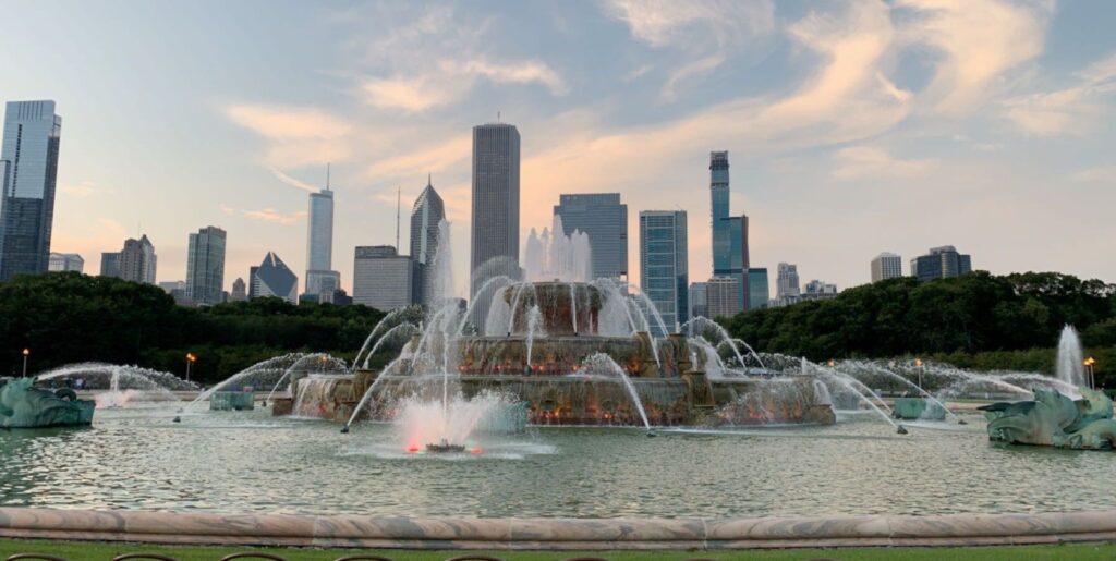 Buckingham Fountain in Chicago