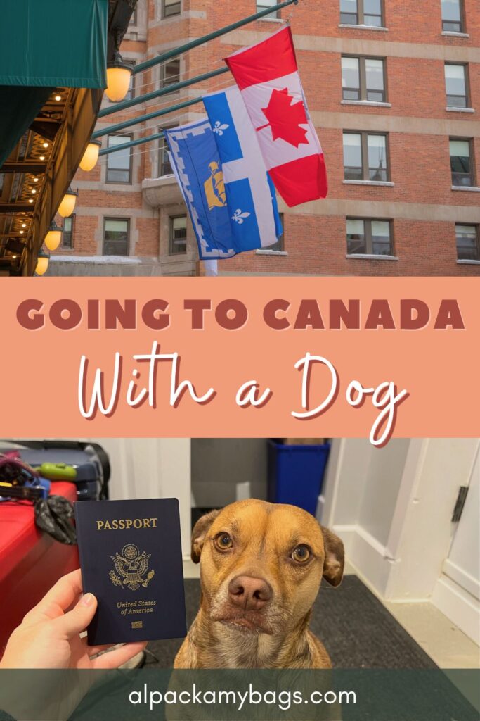 Canada with a Dog Pinterest Cover