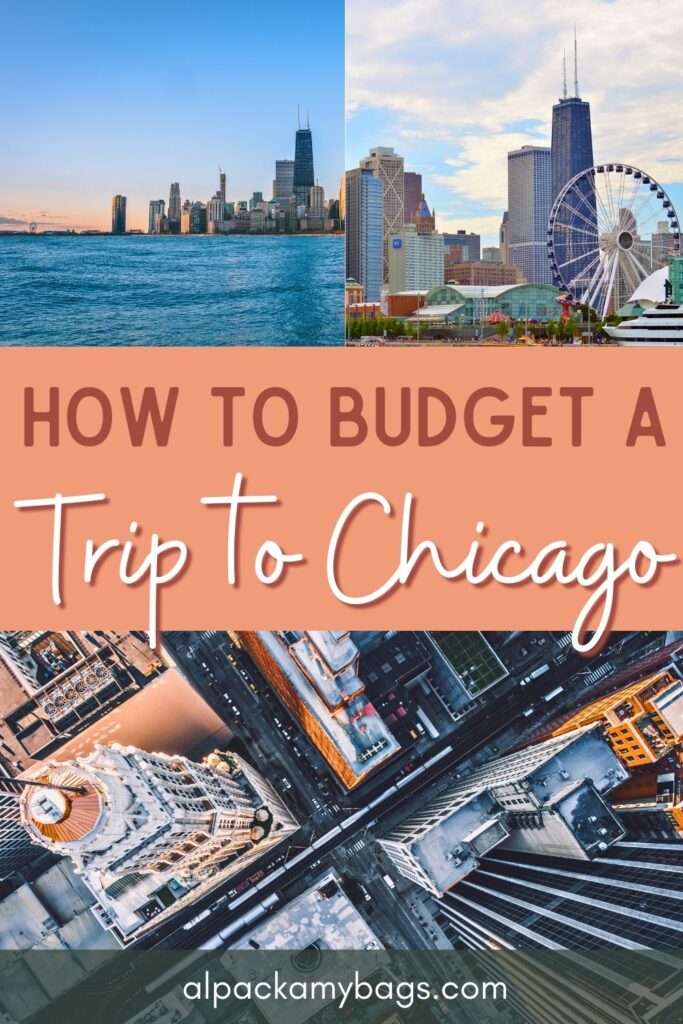 Chicago Trip Cost Pinterest Cover