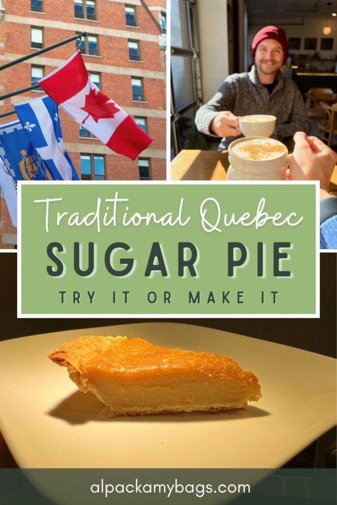 quebec sugar pie pinterest cover