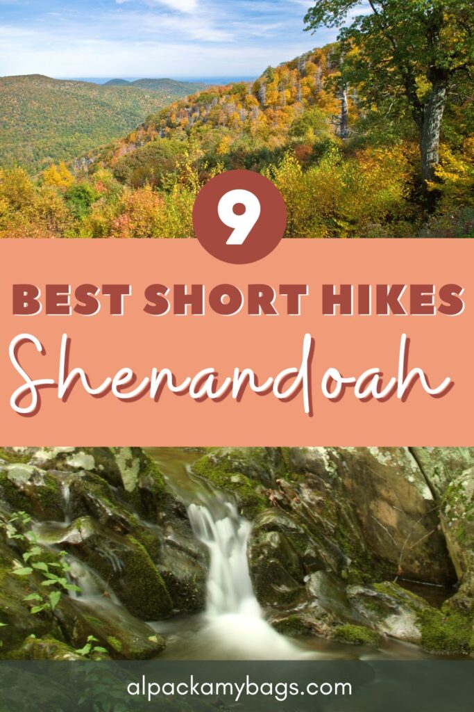 Best Hikes in Shenandoah National Park Pin Cover