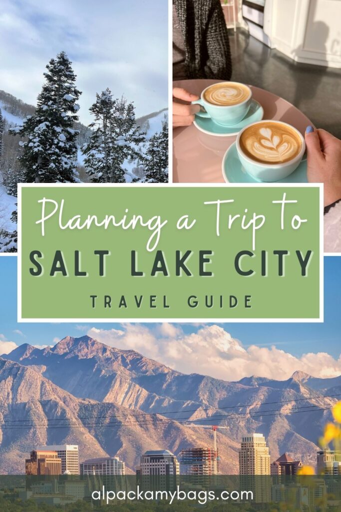 Planning a Trip to Salt Lake City Guide Pin Cover