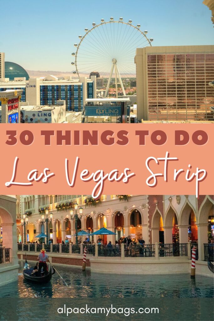 Things to Do in Las Vegas Strip Pin