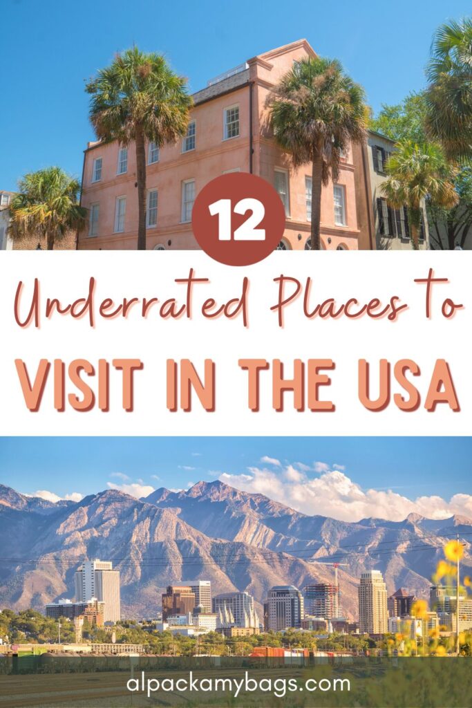 Unknown Places to Visit in the USA Pinterest Cover