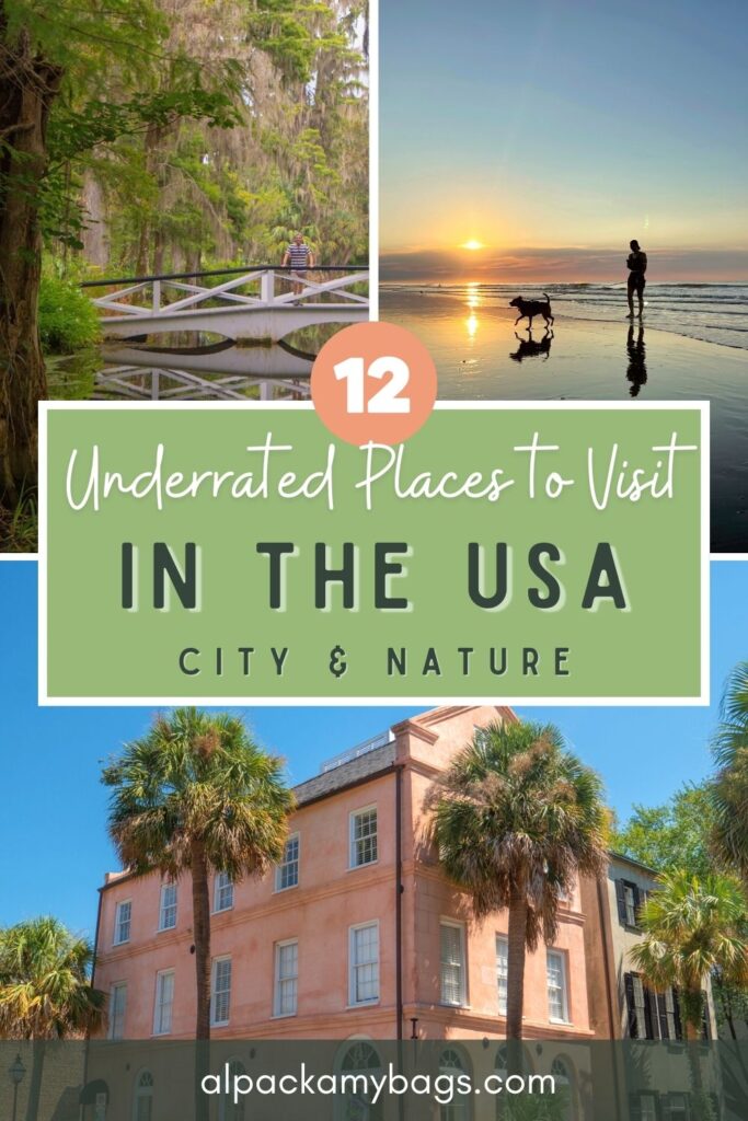 Unknown Places to Visit in the USA Pinterest Cover