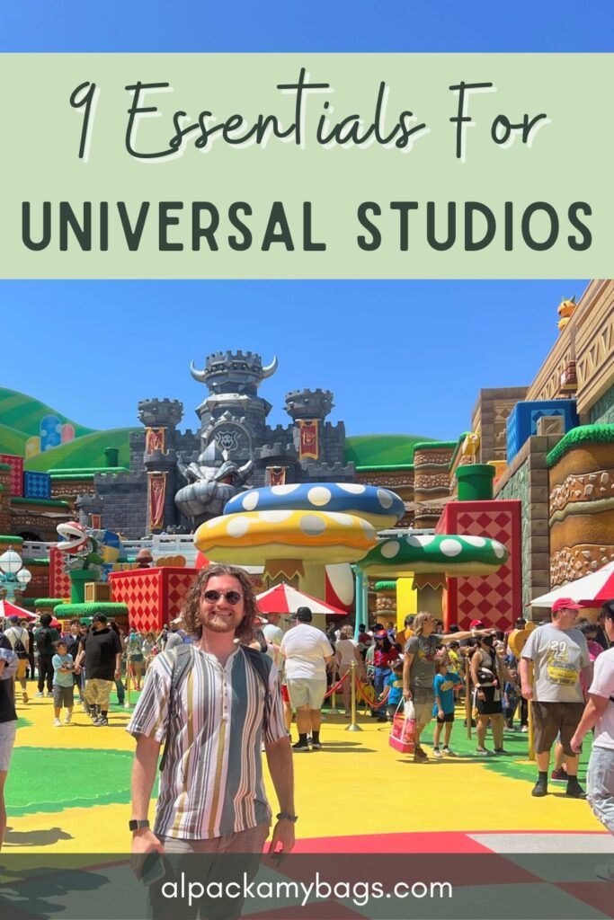 What to Bring to Universal Studio Hollywood Pin