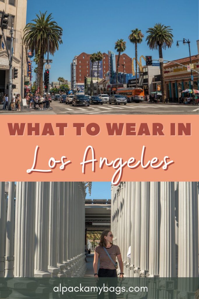 What to Wear in LA Pin