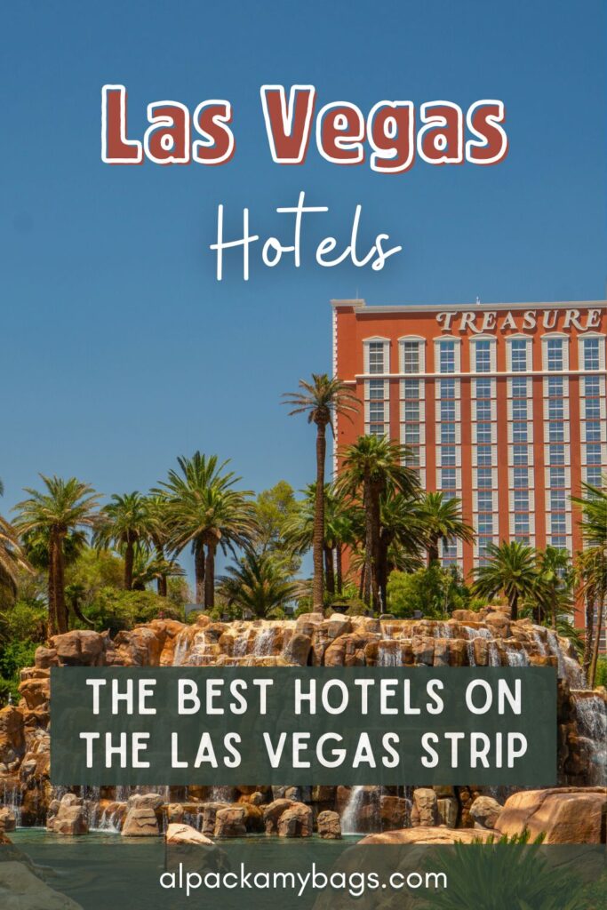 Best Las Vegas Hotels on the Strip Pin Cover