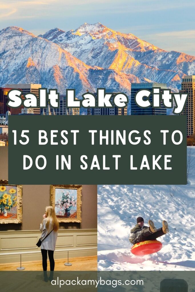 Best Things to Do in Salt Lake City in Winter Pinterest