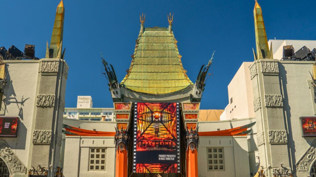 Chinese Theater in Los Angeles LA