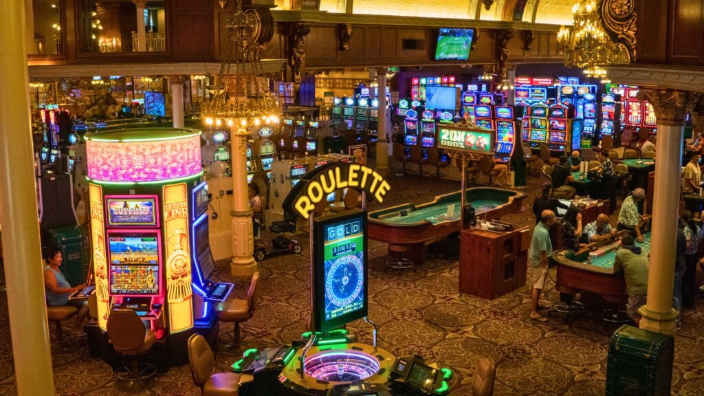 Inside Main St Casino in Las Vegas