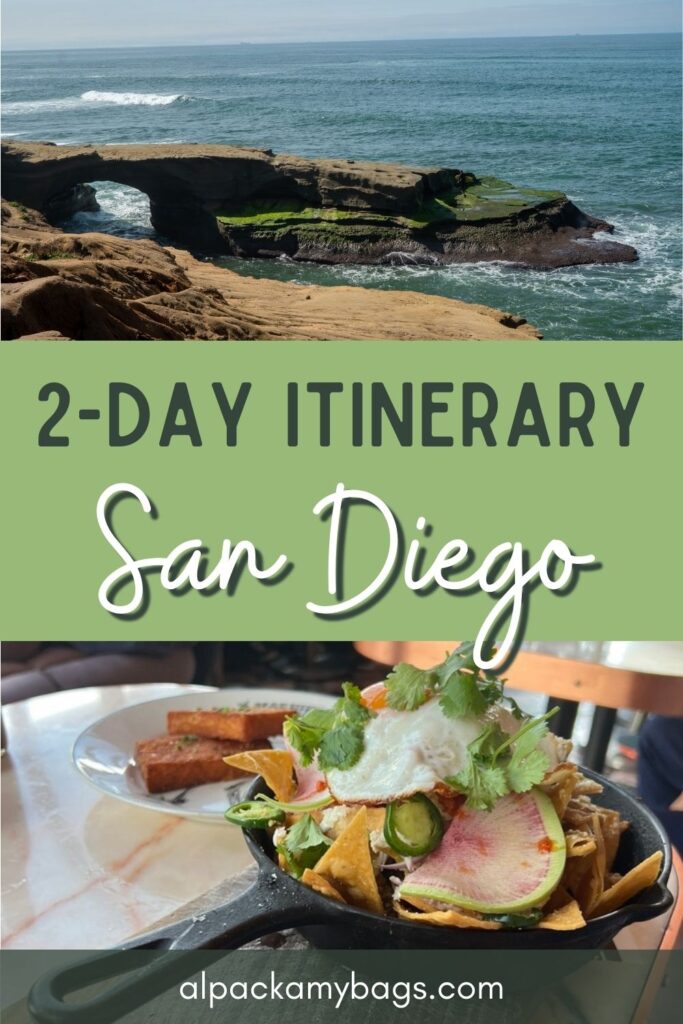 San Diego Itinerary Pinterest