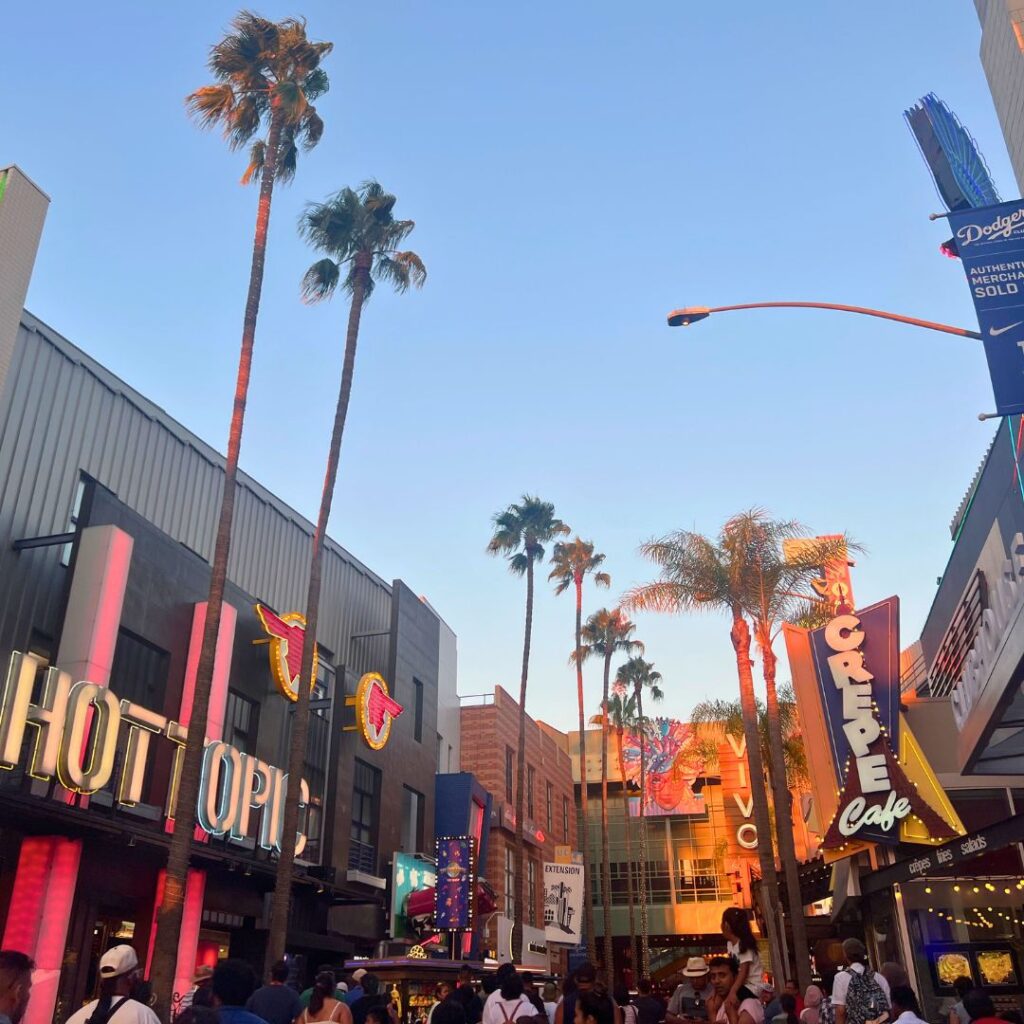 Universal Citywalk in Hollywood