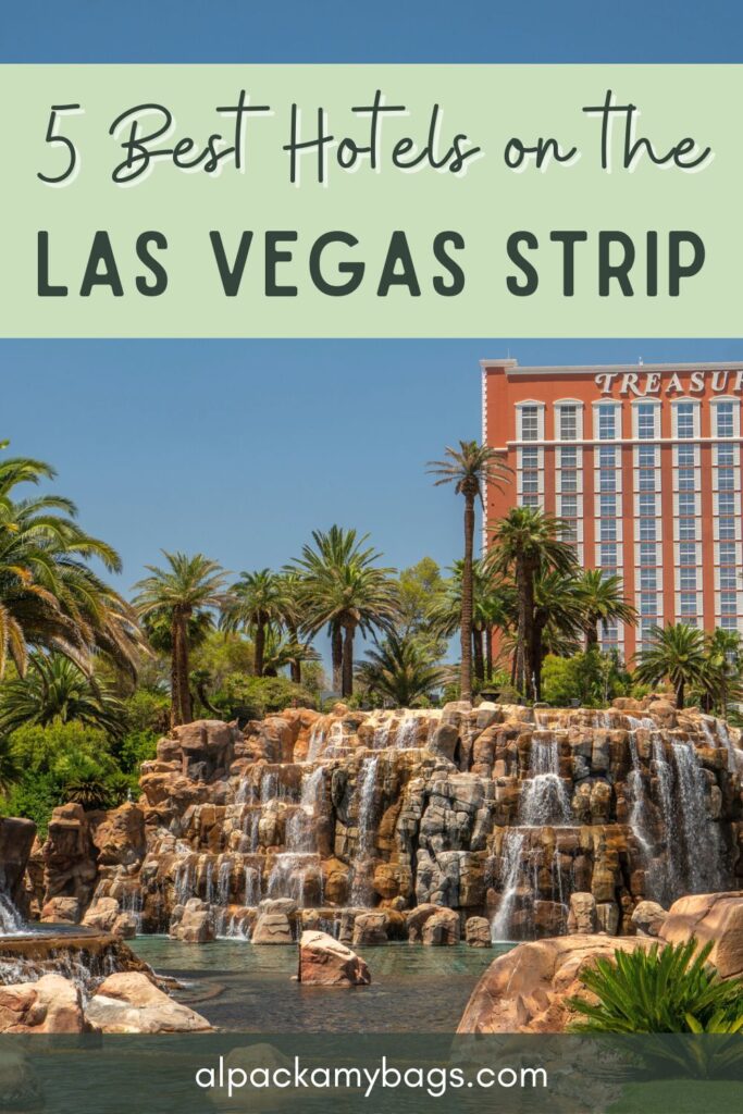 Best Las Vegas Hotels on the Strip Pin Cover